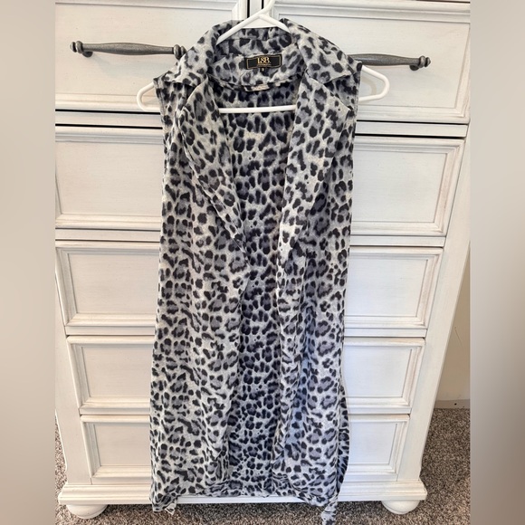 Cheetah print vest - Picture 1 of 4